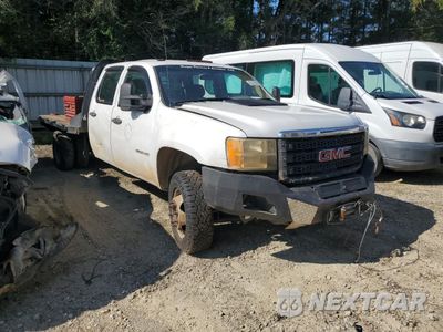 Czwarte zdjęcie samochodu z boku: 2013 GMC SIERRA C3500 VIN:1GD412C84DF184563 - miniatura