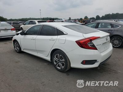 Drugie zdjęcie samochodu z przodu: 2018 HONDA CIVIC LX VIN:2HGFC2E5XJH555442 - miniatura