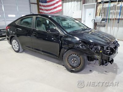 Czwarte zdjęcie samochodu z boku: 2022 HYUNDAI ACCENT SE VIN:3KPC24A67NE157816 - miniatura