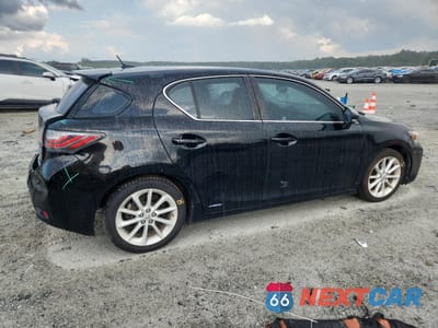 Trzecie zdjęcie samochodu z tyłu: 2013 LEXUS CT 200 VIN:JTHKD5BH7D2131951 - miniatura