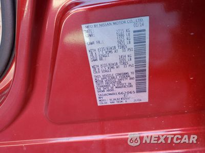 Zdjęcie 13 z 13 samochodu: 2014 NISSAN PATHFINDER S VIN:5N1AR2MN8EC662065 - miniatura