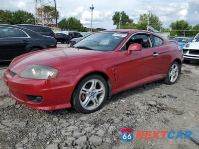 2005 HYUNDAI TIBURON GT KMHHN65F25U160235 - główne zdjęcie licytacji z USA - miniatura