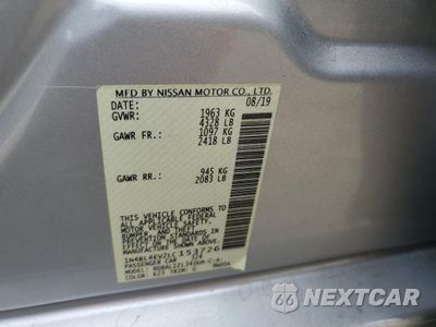 Zdjęcie 12 z 12 samochodu: 2020 NISSAN ALTIMA SL VIN:1N4BL4EV2LC153726 - miniatura