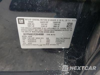 Zdjęcie 13 z 13 samochodu: 2012 CADILLAC SRX LUXURY COLLECTION VIN:3GYFNAE37CS646888 - miniatura