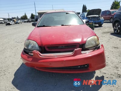 Piąte zdjęcie samochodu w środku: 1996 HONDA CIVIC CX VIN:2HGEJ6325TH103791 - miniatura