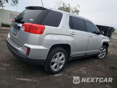 Trzecie zdjęcie samochodu z tyłu: 2017 GMC TERRAIN SLE VIN:2GKALMEK7H6337477 - miniatura