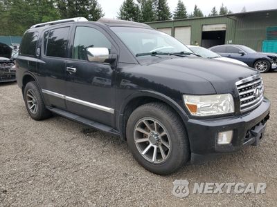 Czwarte zdjęcie samochodu z boku: 2008 INFINITI QX56 VIN:5N3AA08CX8N909767 - miniatura