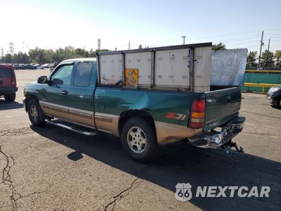 Drugie zdjęcie samochodu z przodu: 1999 CHEVROLET SILVERADO K1500 VIN:1GCEK19V5XZ184667 - miniatura