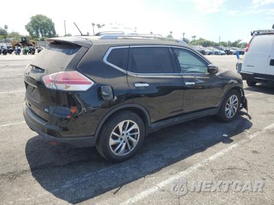 Trzecie zdjęcie samochodu z tyłu: 2015 NISSAN ROGUE S VIN:5N1AT2MT2FC766097 - miniatura