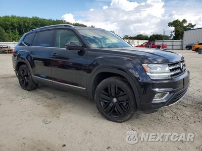 Czwarte zdjęcie samochodu z boku: 2018 VOLKSWAGEN ATLAS SEL VIN:1V2MR2CAXJC580007 - miniatura