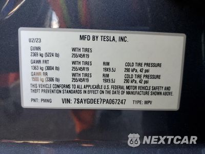 Zdjęcie 13 z 15 samochodu: 2023 TESLA MODEL Y VIN:7SAYGDEE7PA067247 - miniatura