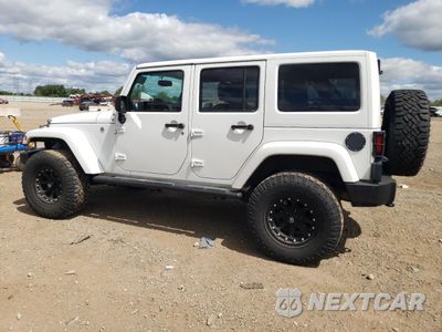 Drugie zdjęcie samochodu z przodu: 2017 JEEP WRANGLER UNLIMITED SAHARA VIN:1C4HJWEG3HL537769 - miniatura