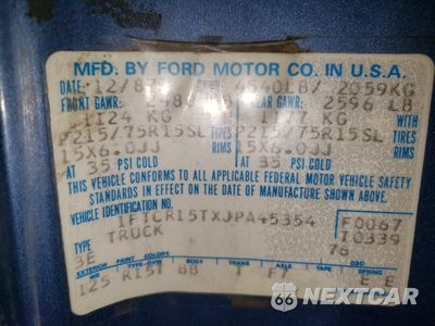 Zdjęcie 12 z 14 samochodu: 1988 FORD RANGER SUPER CAB VIN:1FTCR15TXJPA45354 - miniatura