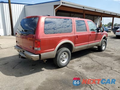 Trzecie zdjęcie samochodu z tyłu: 2005 FORD EXCURSION EDDIE BAUER VIN:1FMSU45P35ED45569 - miniatura