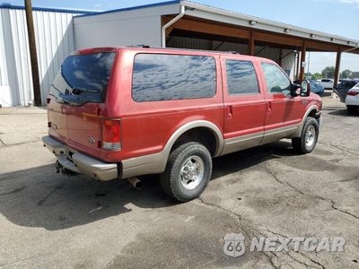 Trzecie zdjęcie samochodu z tyłu: 2005 FORD EXCURSION EDDIE BAUER VIN:1FMSU45P35ED45569 - miniatura