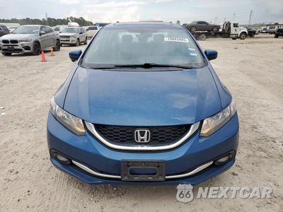 Piąte zdjęcie samochodu w środku: 2015 HONDA CIVIC EXL VIN:19XFB2F93FE064328 - miniatura
