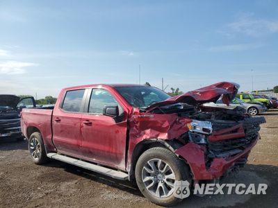 Czwarte zdjęcie samochodu z boku: 2024 CHEVROLET SILVERADO K1500 RST VIN:1GCPDEEK1RZ252326 - miniatura