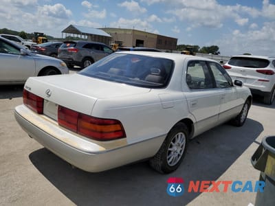 Trzecie zdjęcie samochodu z tyłu: 1991 LEXUS LS 400 VIN:JT8UF11E0M0092487 - miniatura