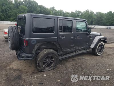 Trzecie zdjęcie samochodu z tyłu: 2018 JEEP WRANGLER UNLIMITED SPORT VIN:1C4HJWDGXJL815350 - miniatura