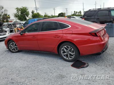 Drugie zdjęcie samochodu z przodu: 2021 HYUNDAI SONATA SEL VIN:5NPEL4JA2MH085203 - miniatura