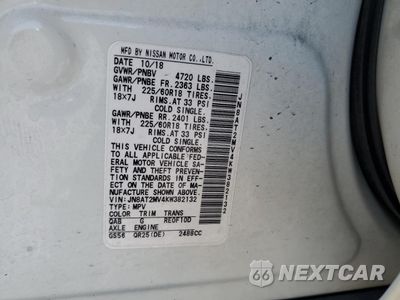Zdjęcie 13 z 16 samochodu: 2019 NISSAN ROGUE S VIN:JN8AT2MV4KW382132 - miniatura