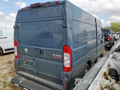 Trzecie zdjęcie samochodu z tyłu: 2021 RAM PROMASTER 3500 3500 HIGH VIN:3C6MRVJG2ME579383 - miniatura