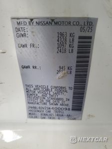 Zdjęcie 13 z 13 samochodu: 2025 NISSAN ALTIMA SV VIN:1N4BL4DV2SN400098 - miniatura