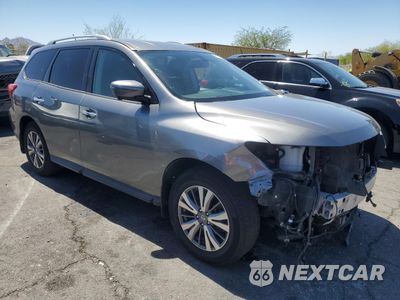 Czwarte zdjęcie samochodu z boku: 2018 NISSAN PATHFINDER S VIN:5N1DR2MN1JC625060 - miniatura