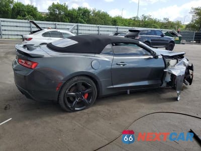 Trzecie zdjęcie samochodu z tyłu: 2017 CHEVROLET CAMARO SS VIN:1G1FF3D76H0170305 - miniatura