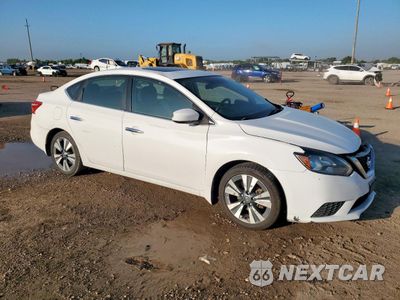 Czwarte zdjęcie samochodu z boku: 2019 NISSAN SENTRA S VIN:3N1AB7AP9KY448719 - miniatura