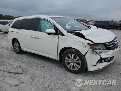 Czwarte zdjęcie samochodu z boku: 2015 HONDA ODYSSEY EXL VIN:5FNRL5H69FB004532 - miniatura