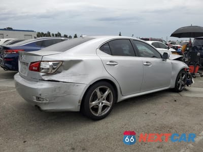 Trzecie zdjęcie samochodu z tyłu: 2008 LEXUS IS 250 VIN:JTHBK262282063526 - miniatura