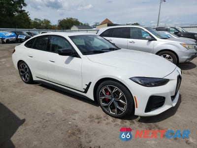 Czwarte zdjęcie samochodu z boku: 2024 BMW I4 XDRIVE 40 VIN:WBY83FB06RFT01973 - miniatura