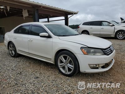 Czwarte zdjęcie samochodu z boku: 2013 VOLKSWAGEN PASSAT SEL VIN:1VWCN7A34DC123320 - miniatura