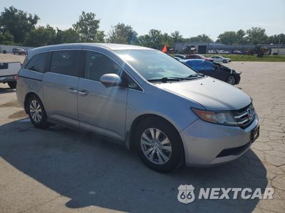 Czwarte zdjęcie samochodu z boku: 2016 HONDA ODYSSEY SE VIN:5FNRL5H33GB153820 - miniatura
