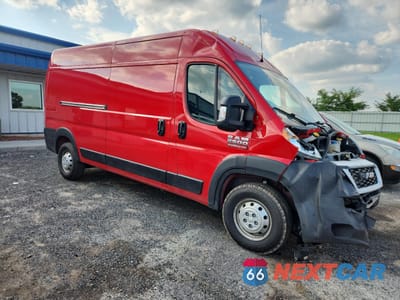 Czwarte zdjęcie samochodu z boku: 2021 RAM PROMASTER 2500 2500 HIGH VIN:3C6LRVDG9ME585933 - miniatura