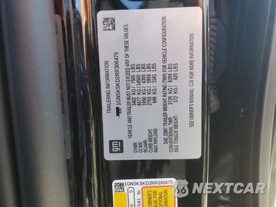 Zdjęcie 12 z 13 samochodu: 2024 CHEVROLET TAHOE K1500 PREMIER VIN:1GNSKSKD2RR300475 - miniatura