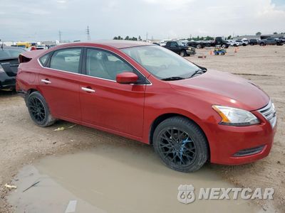 Czwarte zdjęcie samochodu z boku: 2014 NISSAN SENTRA S VIN:3N1AB7APXEY306738 - miniatura