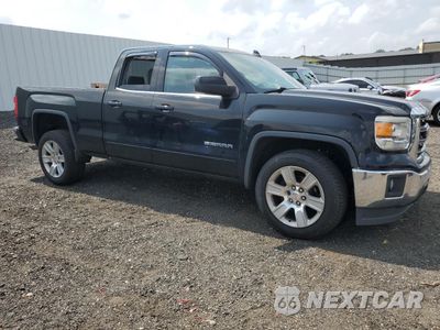 Czwarte zdjęcie samochodu z boku: 2015 GMC SIERRA C1500 SLE VIN:1GTR1UEC2FZ149058 - miniatura