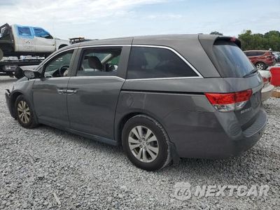 Drugie zdjęcie samochodu z przodu: 2016 HONDA ODYSSEY EXL VIN:5FNRL5H67GB016227 - miniatura