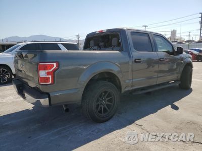 Trzecie zdjęcie samochodu z tyłu: 2018 FORD F150 SUPERCREW VIN:1FTEW1CG0JFC47391 - miniatura