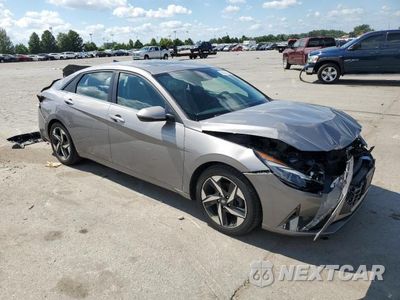 Czwarte zdjęcie samochodu z boku: 2022 HYUNDAI ELANTRA LIMITED VIN:KMHLP4AG8NU293900 - miniatura