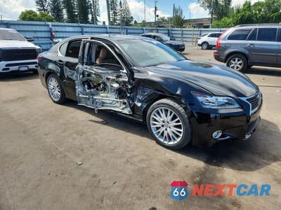 Czwarte zdjęcie samochodu z boku: 2013 LEXUS GS 350 VIN:JTHBE1BL6D5014922 - miniatura