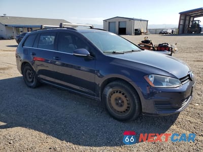 Czwarte zdjęcie samochodu z boku: 2015 VOLKSWAGEN GOLF SPORTWAGEN TDI S VIN:3VWFA7AU0FM504424 - miniatura