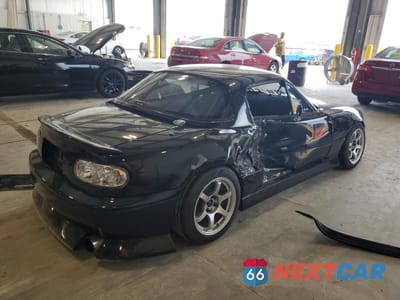 Trzecie zdjęcie samochodu z tyłu: 1996 MAZDA MX-5 MIATA VIN:JM1NA3534T0717190 - miniatura