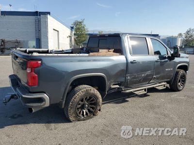 Trzecie zdjęcie samochodu z tyłu: 2020 CHEVROLET SILVERADO K2500 HEAVY DUTY LT VIN:1GC4YNEYXLF321213 - miniatura