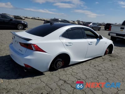 Trzecie zdjęcie samochodu z tyłu: 2016 LEXUS IS 200T VIN:JTHBA1D21G5009891 - miniatura