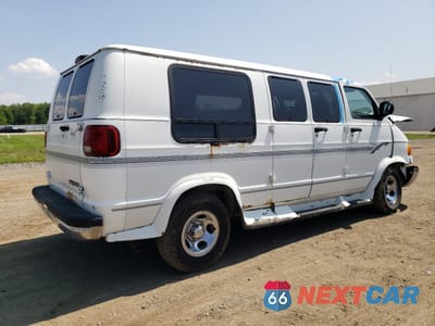 Trzecie zdjęcie samochodu z tyłu: 2000 DODGE RAM VAN B1500 VIN:2B6HB11Y1YK129676 - miniatura