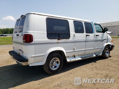 Trzecie zdjęcie samochodu z tyłu: 2000 DODGE RAM VAN B1500 VIN:2B6HB11Y1YK129676 - miniatura