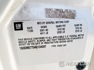 Zdjęcie 12 z 12 samochodu: 2004 CADILLAC CTS VIN:1G6DM577940134097 - miniatura